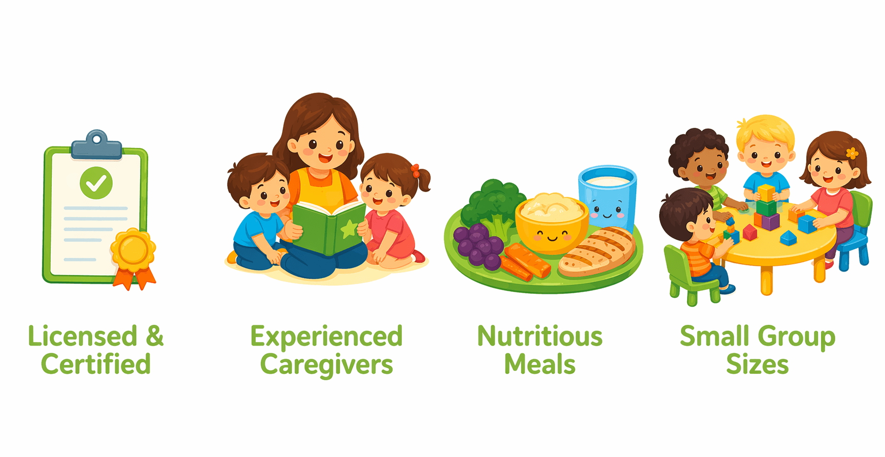 Four reasons why families love us